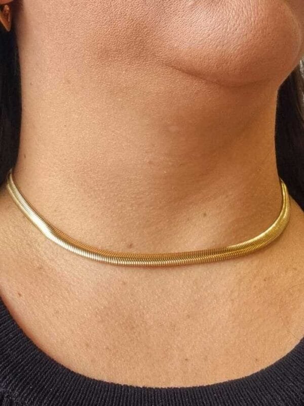 Choker Snake Ouro